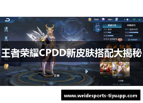 王者荣耀CPDD新皮肤搭配大揭秘