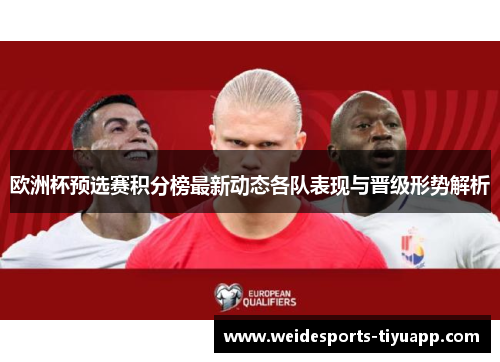 欧洲杯预选赛积分榜最新动态各队表现与晋级形势解析